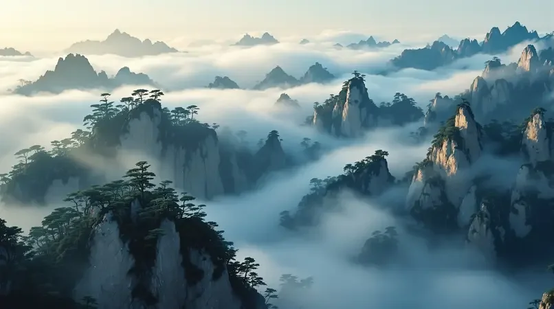 黄山云海 - 高清视频网站 黄山云海