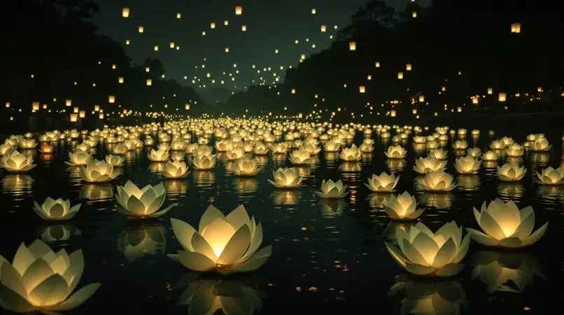 荷灯·上元夜
