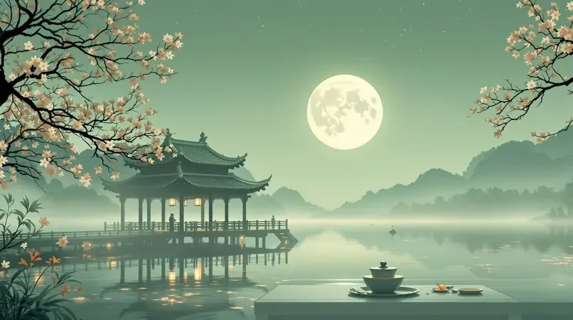 中秋·月满西楼