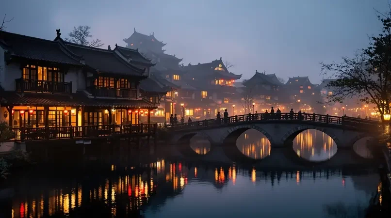 乌镇夜色 - 高清视频网站 乌镇夜色